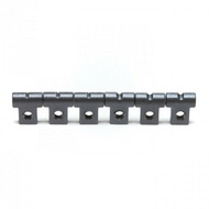 Набор седел SS Classics для бриджа Tune-o-matic  Graphtech PS-8615-00, 6 струн, черный