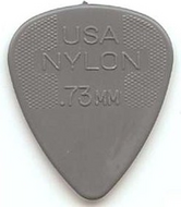 Медиатор Dunlop 44R.73 Nylon, 0.73 мм, 1 шт.