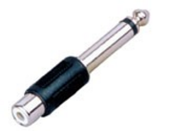 Переходник моно, с Male Jack (6,35мм) на RCA Female STANDS & CABLES ADA050
