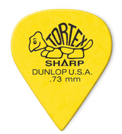 Медиатор Dunlop 412R.73 Tortex Sharp, 0.73 мм, 1 шт.