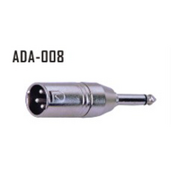 Переходник переходник XLR папа -> джек моно 6.3 мм STANDS & CABLES ADA008