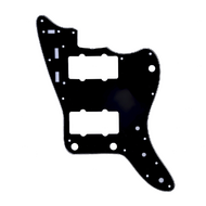 Пластиковая панель, трехслойная, Fender Jazzmaster Japan, Musiclily MX1408BK, черный