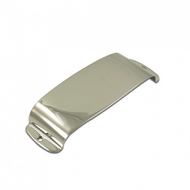 Крышка звукоснимателя для Jazz Bass, FENDER 001-0660-090, хром