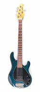 Бас-гитара ERNIE BALL MUSIC MAN STINGRAY 5 H 1990s TRANS BLUE