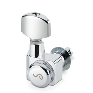 Колок одиночный локовый SCHALLER Original F-Series 10560270.01.52, левый, хром