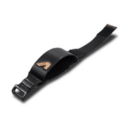 GRUVGEAR FRETWRAPS заглушка для струн, черная, кожаная, FW1-DKD-SM