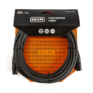 Микрофонный кабель, Dunlop DCM25 MXR XLR3, черный, 7.6 метра