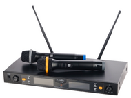 Беспроводная микрофонная система, LAudio LS-Q2-2M, 2 ручных передатчика