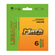 Струны для 6-струнной электрогитары, никель, Markbass Legacy Series DV6LGNP09046EL - (9-46)