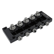 Бридж для 5-струнной бас-гитары Ray Ross RRB519B, Saddle-Less, черный