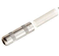 Втулка с прокладкой SWITCHCRAFT PL-14S, джек 1/4” Male (6,35мм), моно