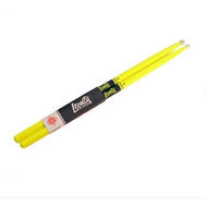 Палочки барабанные Leonty LFL5A Fluorescent Lemon 5А, граб, деревянный наконечник