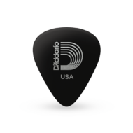 Набор медиаторов Planet Waves 1CBK2-10 Black Celluloid Light, премиум-класса, черные, тонкие, 0.50 мм, упаковка 10 шт.