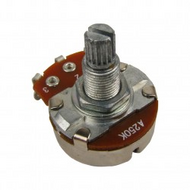 Musiclily M286 потенциометр A250K, длина резьбы 10 мм