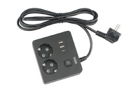 PC-1B-2M PowerCube Удлинитель, 2 розетки, 3 USB-порта, Электрическая мануфактура
