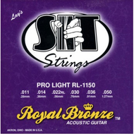 Струны для акустической гитары S I T Acoustic Royal Bronze Light RL-1150 11-50
