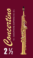 Трости для саксофона сопрано No 2,5 (10шт), FedotovReeds FR22SO04 Concertino