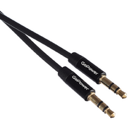 Кабель AUX GoPower 00-00027478 1м (прямой-прямой)