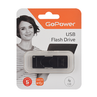 Флеш-накопитель 4GB USB2.0 GoPower 00-00025961