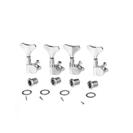 Колки 4 в линию для бас-гитары Musiclily M177-4, хром