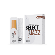 Трости для саксофона альт, 3H (10 шт) D'Addario ORRS10ASX3H Organic Select Jazz Unfiled