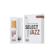 Трости для саксофона сопрано, 2H (10 шт) D'Addario ORRS10SSX2H Organic Select Jazz Unfiled