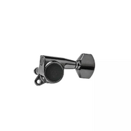 Колки локовые, автозажим, 3+3, черный хром, Gotoh SG381-MG-20-CK  grover large