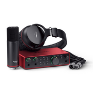 Аудио интерфейс USB, микрофон, наушники, Focusrite Scarlett-2i2-Studio-4th 