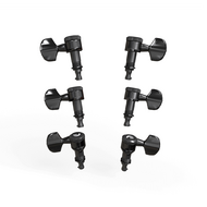 Колки 3+3 локовые D'Addario PWAT-332L Auto-Trim, черные