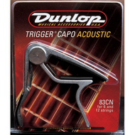 Каподастр DUNLOP 83CN для акустической гитары, никель